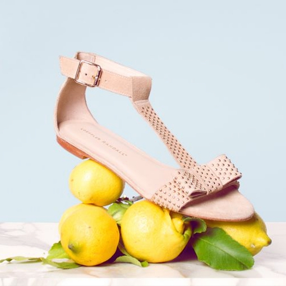 Loeffler Randall Studded Bow Sandal